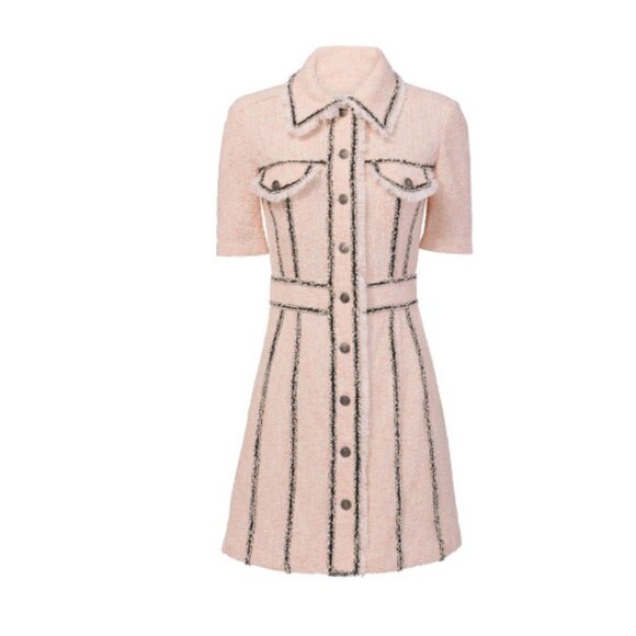 VERONICA BEARD Azra Tweed Mini Dress. Size 4. - Picture 1 of 6